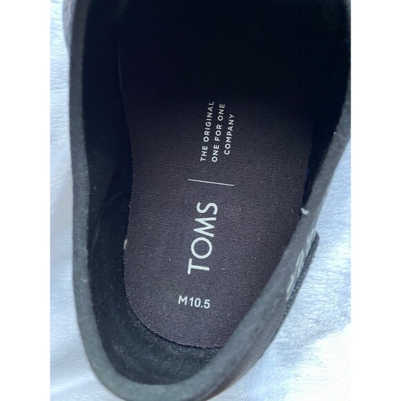 TOMS Carlo Lace up Canvas Sneakers 10.5 - Picture 7 of 7